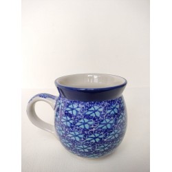 Boeren bolmok mok 370 ml indigo Bunzlau 1070-1375