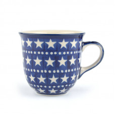 Tulp mok 200 ml Blue Stars Bunzlau Castle