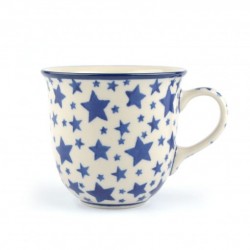 Tulp mok 200 ml White Stars Bunzlau Castle 1342-0359A