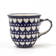 Tulp mok 200 ml Blue Valentine Bunzlau Castle