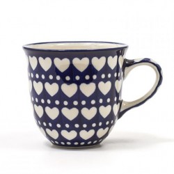 Tulp mok 200 ml Blue Valentine Bunzlau Castle 1342-0375