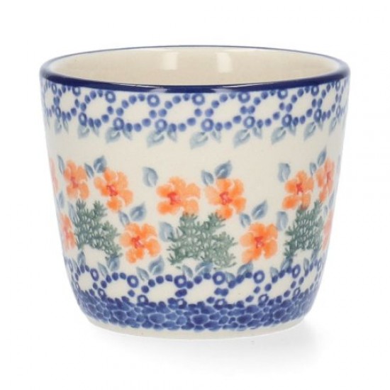 Koffiemok tumbler 220 ml Orange Blossom Bunzlau Castle 2289-3368