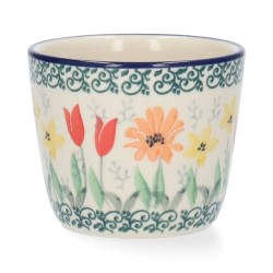 Koffie mok tumbler 220ml Bunzlau Castle Sunny Spring