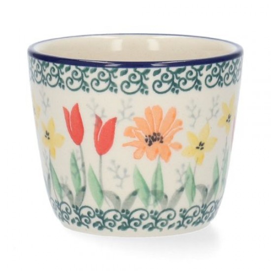 Koffie mok tumbler 220ml Bunzlau Castle Sunny Spring