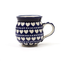 Boeren mok bolmok 240 ml  Blue Valentine Bunzlau Castle 