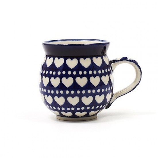 Boeren mok bolmok 240 ml  Blue Valentine Bunzlau Castle