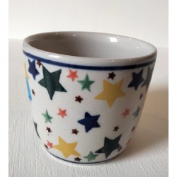 Tumbler 220 ml Star multi color Bunzlau