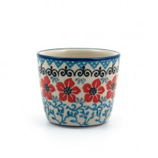 Koffiemok mok Tumbler 220 ml Red Violets Bunzlau Castle