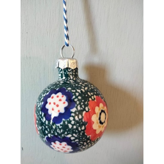 kerstbal kerstboomhanger Bunzlau