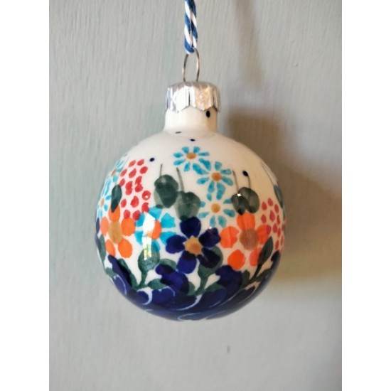 kerstbal kerstboomhanger Bunzlau