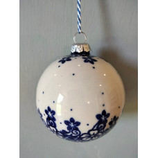 kerstbal kerstboomhanger  Bunzlau 