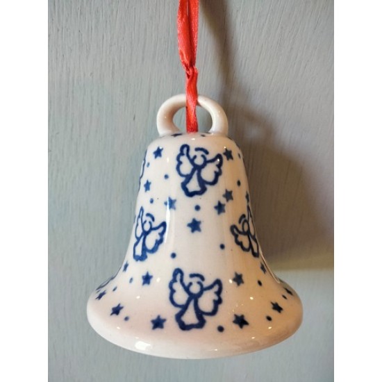 kerstklok kerstbal  Bunzlau